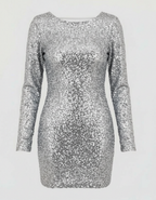 Open-Back Cocktail Dress