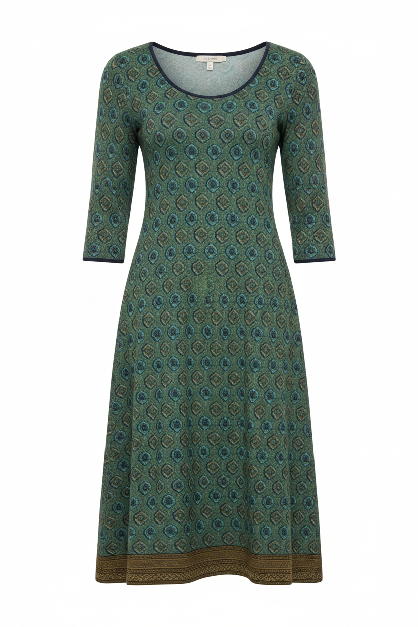 Boho Elegant Midi Dress