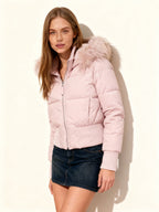 Cropped Padded Winter Jacket