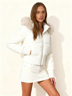 Cropped Padded Winter Jacket