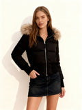Cropped Padded Winter Jacket