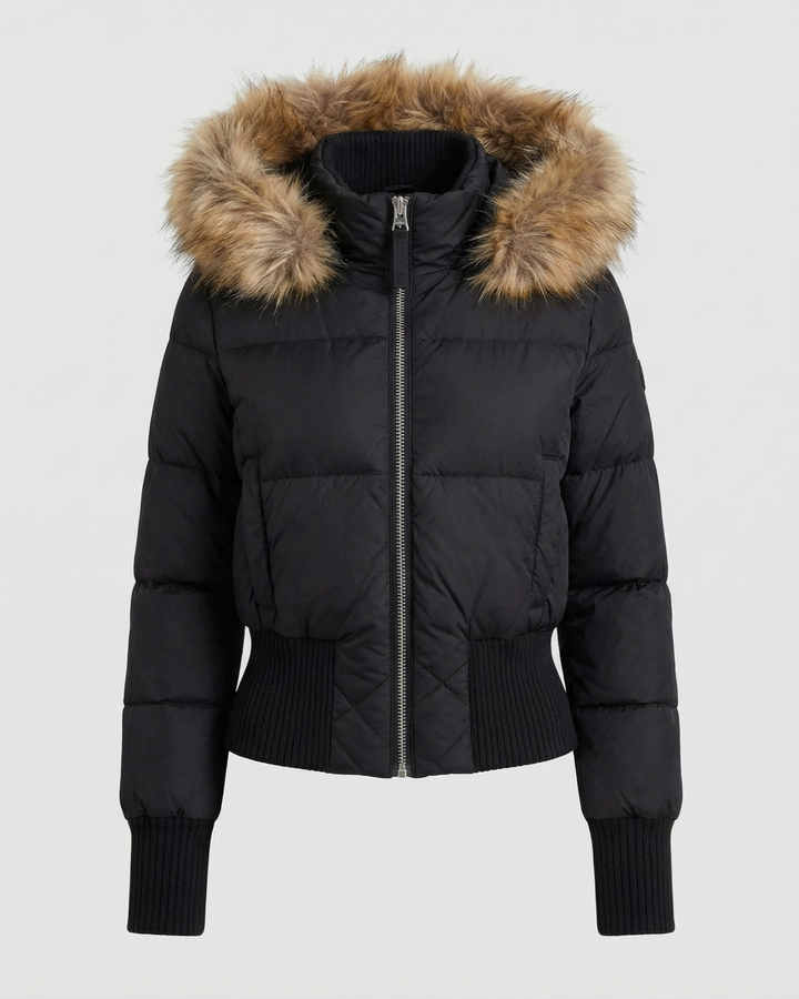 Cropped Padded Winter Jacket