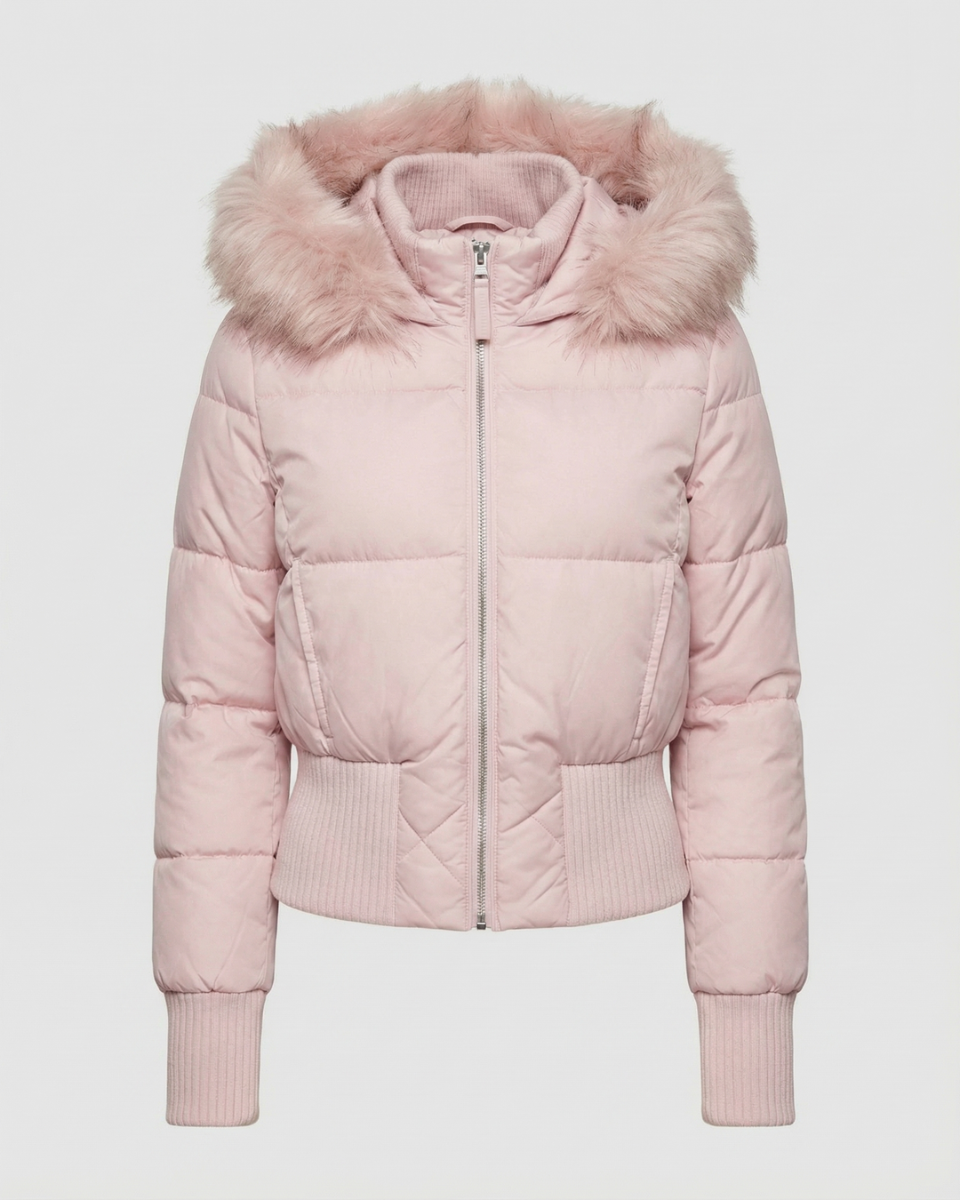 Cropped Padded Winter Jacket