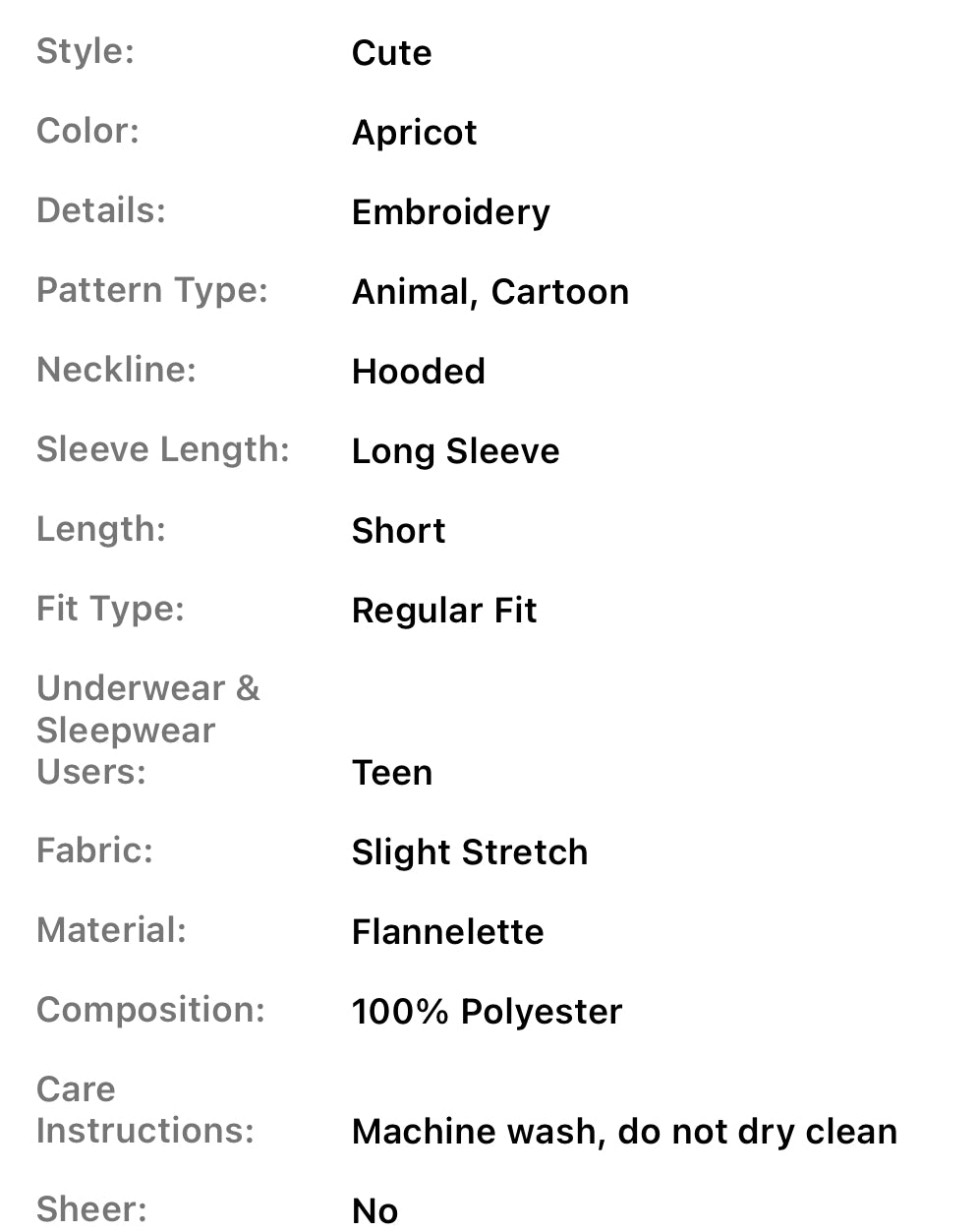 Bear Women's One-Piece Pajamas