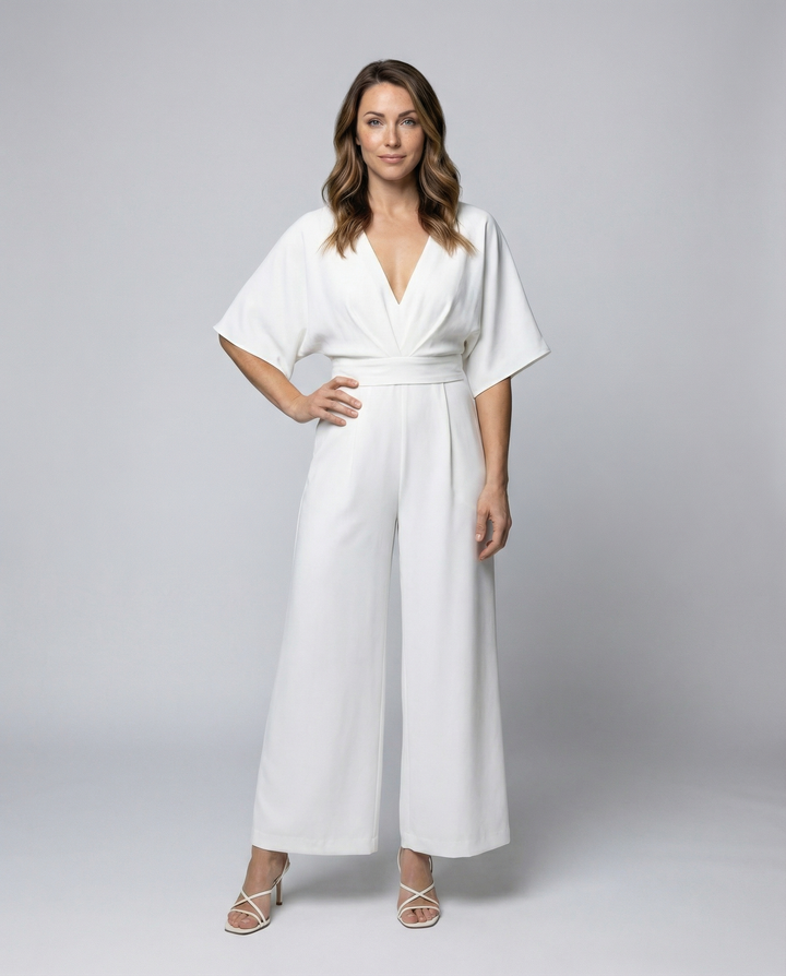 Casual Wide Leg Jumpsuit Women