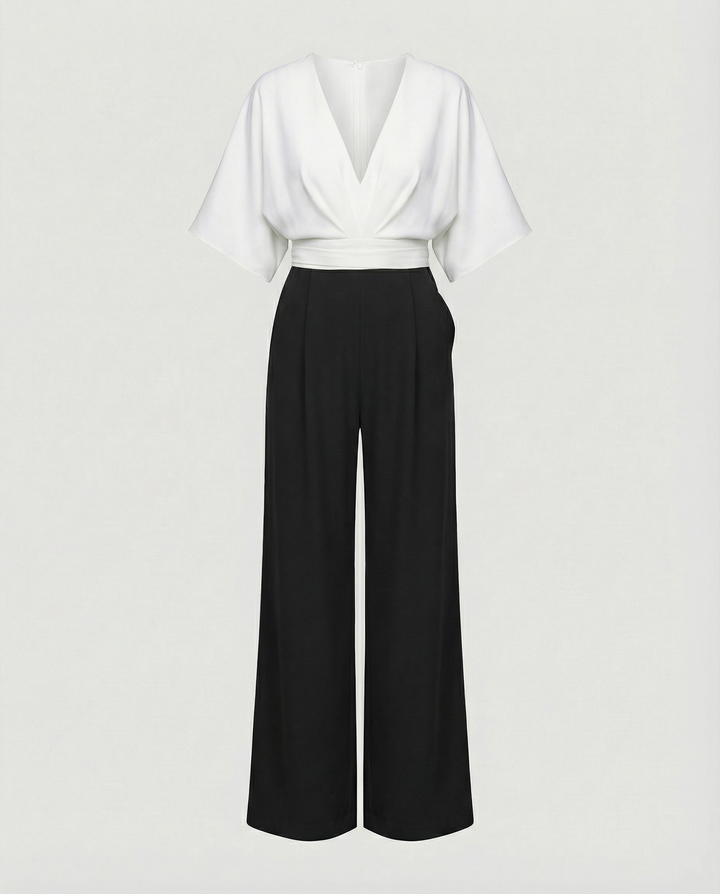 Casual Wide Leg Jumpsuit Women