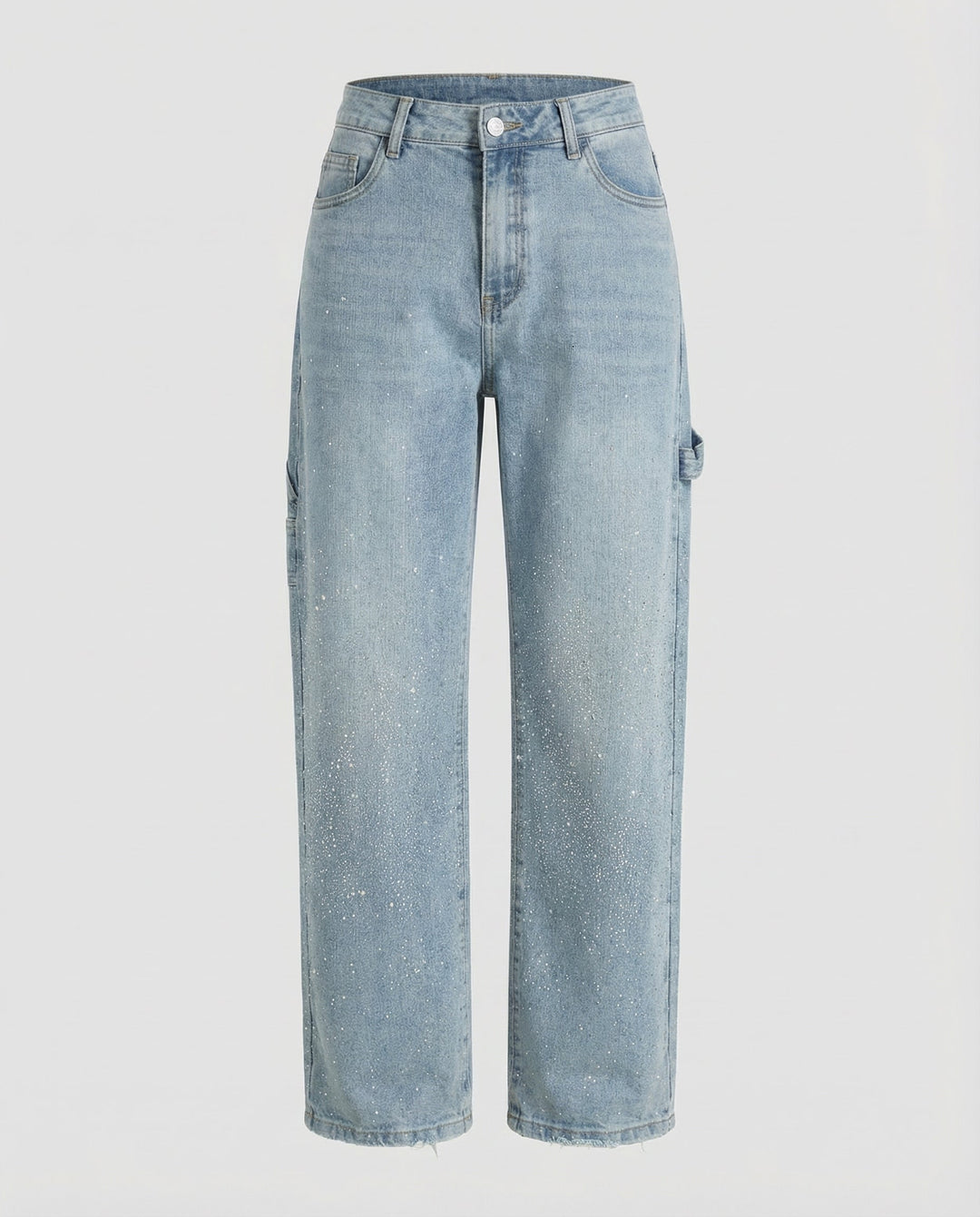 Sparkling Diamond Jeans Women