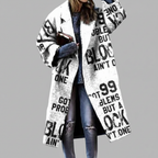 Women's Long Wool Coat | Plus Size