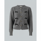 Women's Cardigan with Decorative Buttons