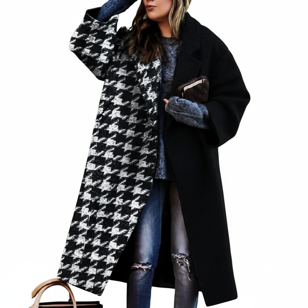 Women's Long Wool Coat | Plus Size