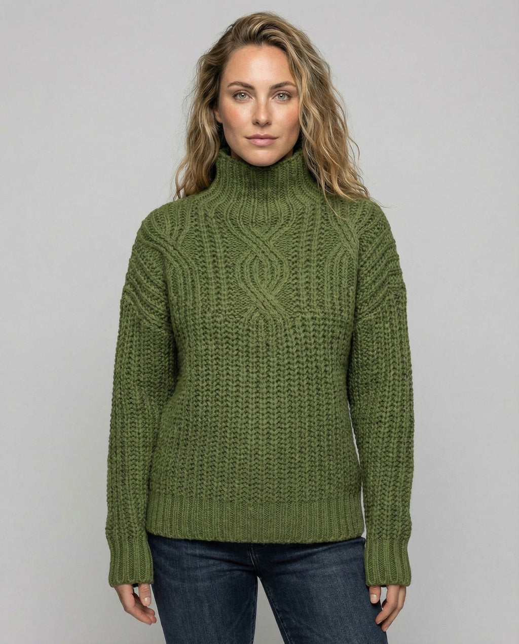 Women's Comfortable Turtleneck Sweater