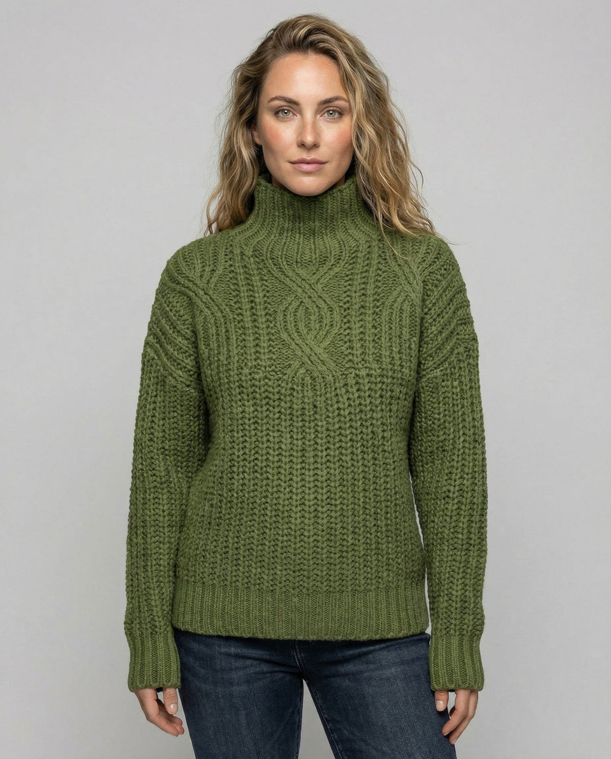 Women's Comfortable Turtleneck Sweater