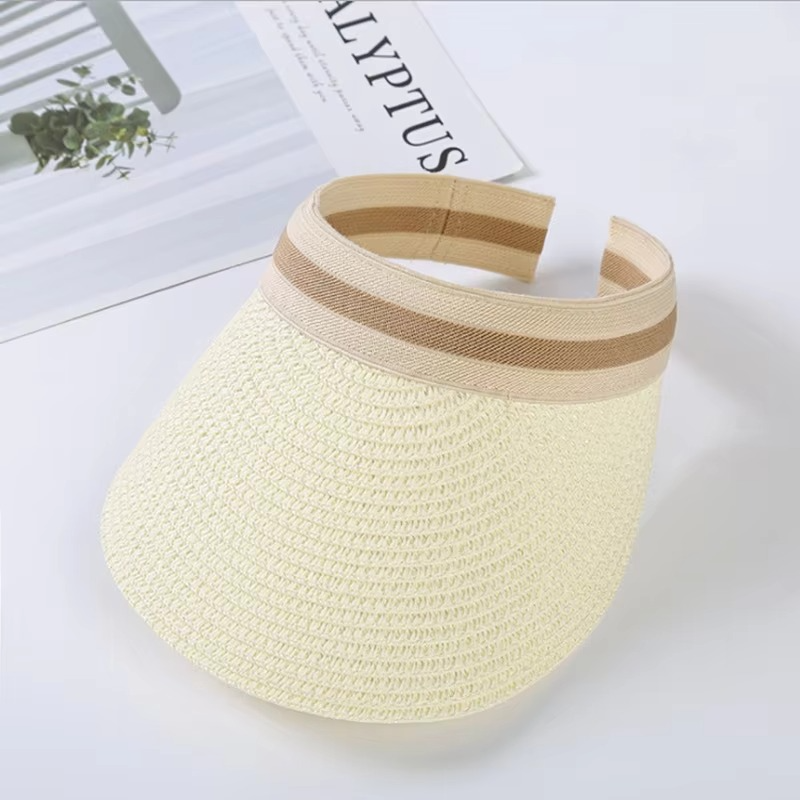 UV Protection Wide Brim Summer Sun Visor Hat