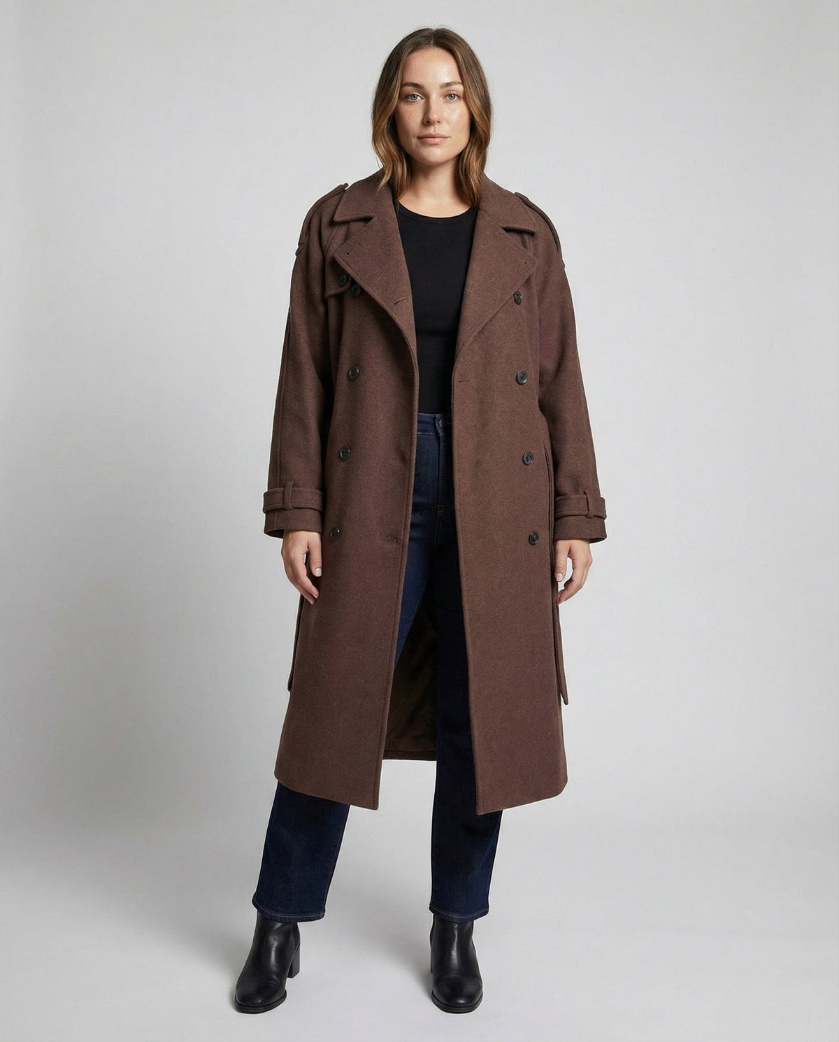 Women's Oversized Wool Coat