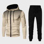 Men’s Casual Tracksuit Set with Hoodie