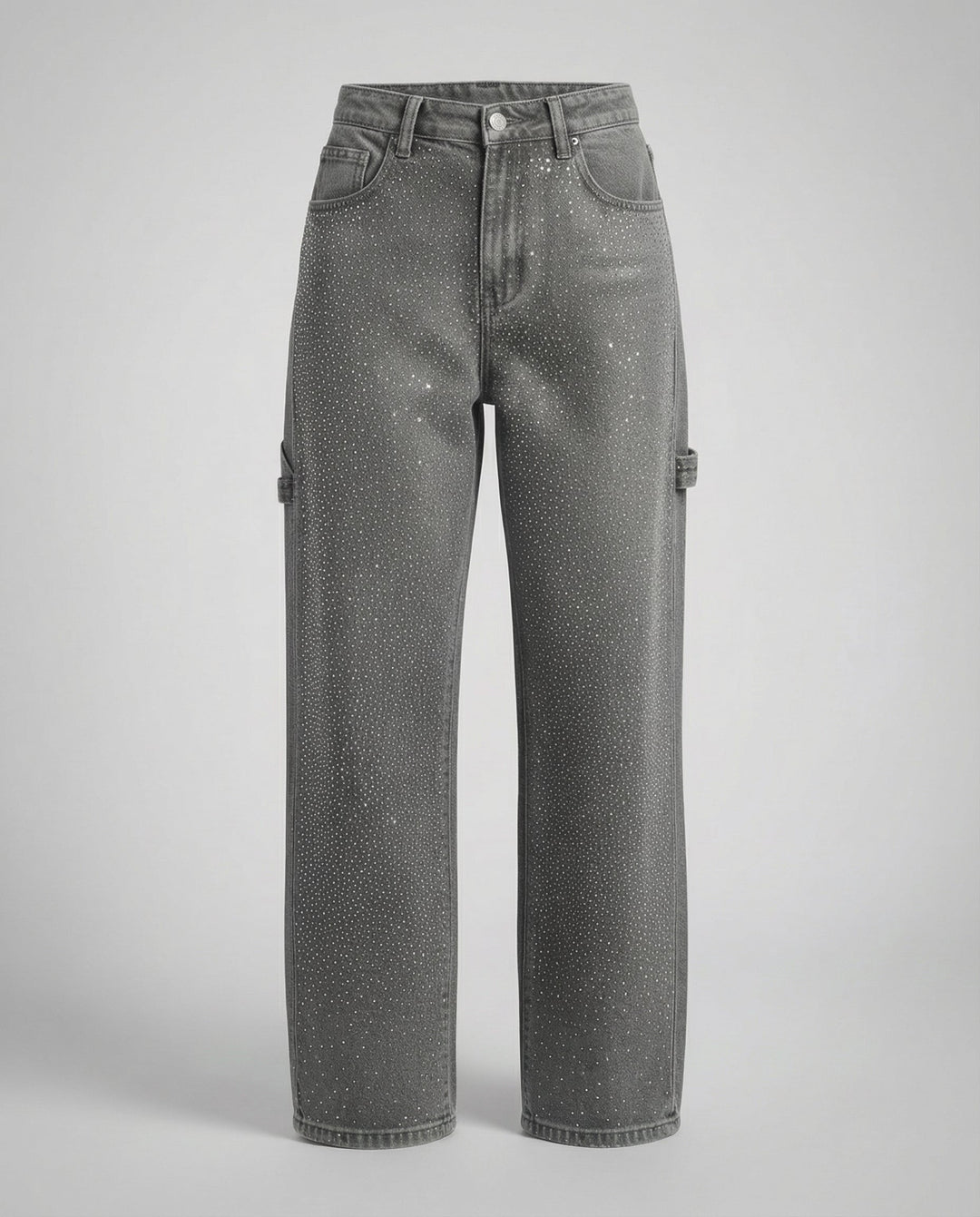 Sparkling Diamond Jeans Women