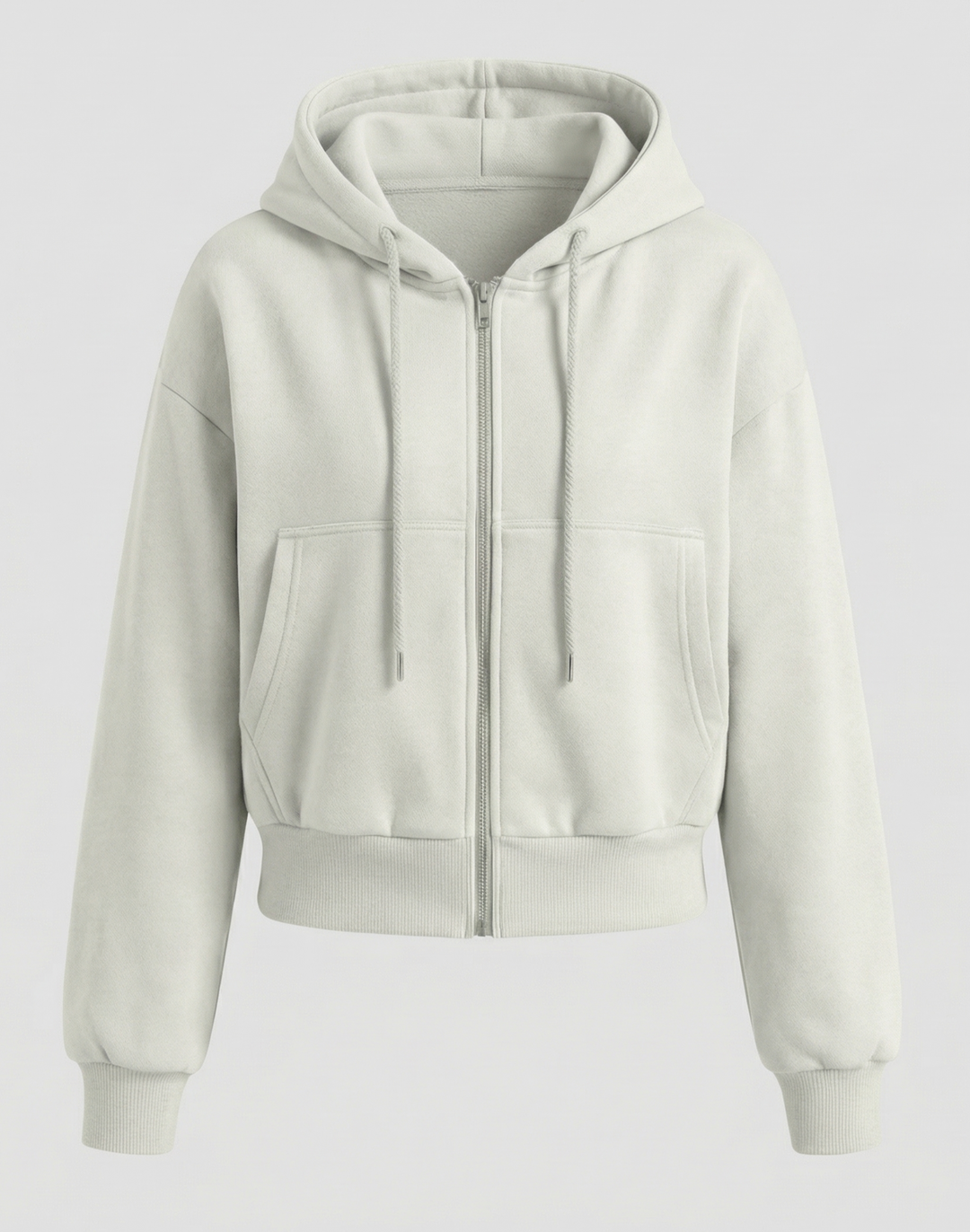 Oversize Sweatshirt Zipper