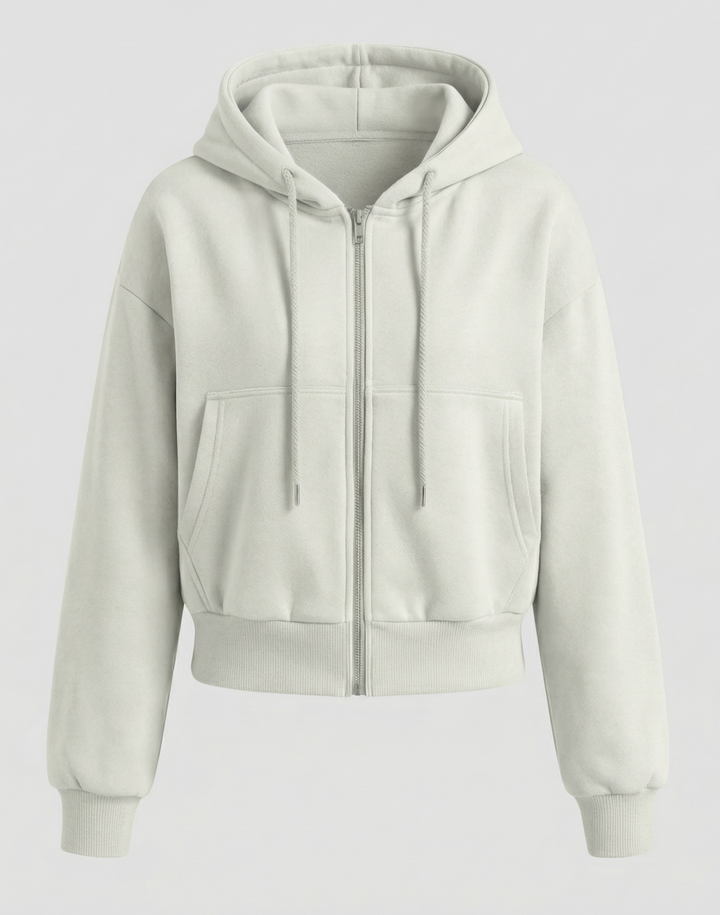 Oversize Sweatshirt Zipper