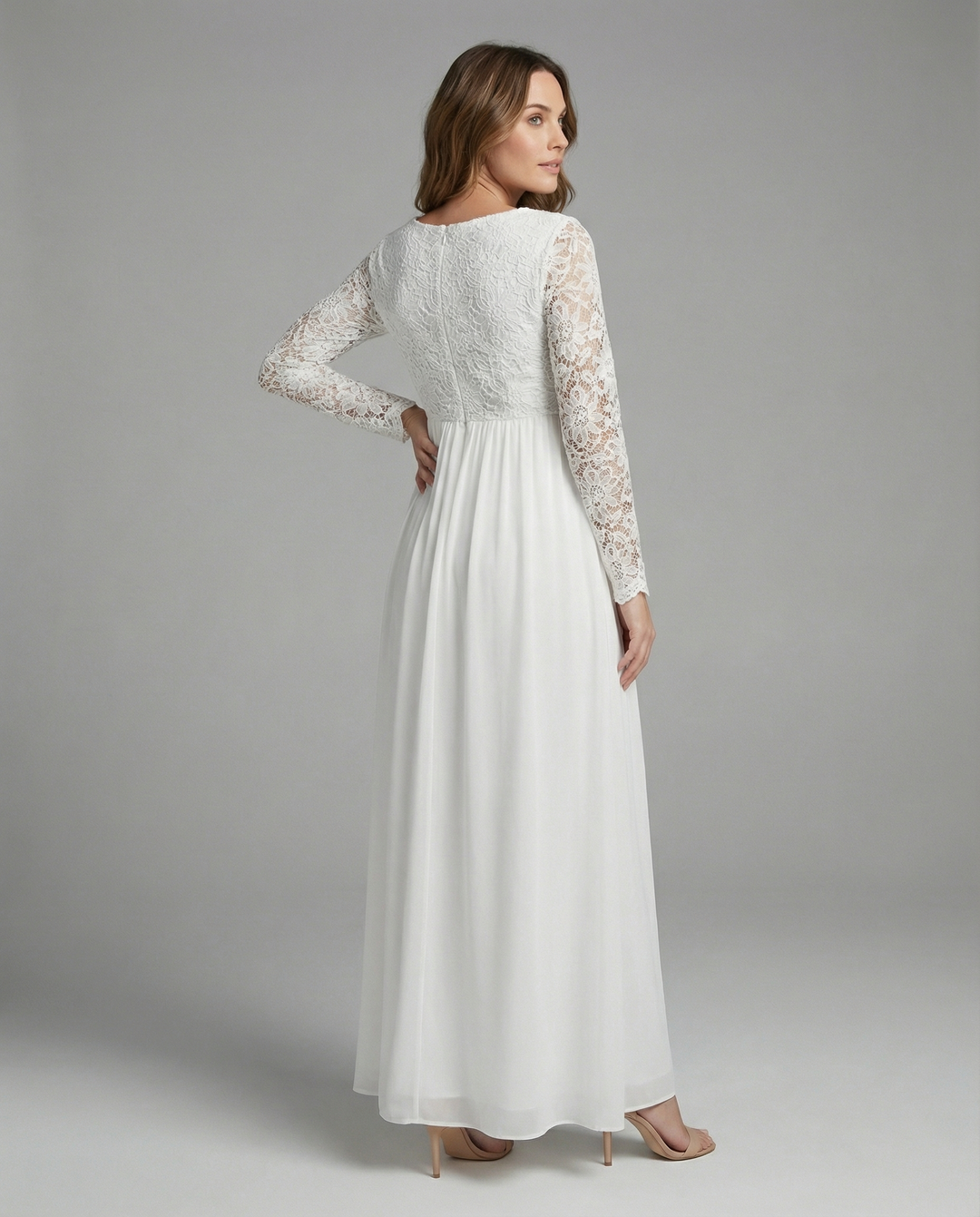 Elegant Maternity Evening Dress