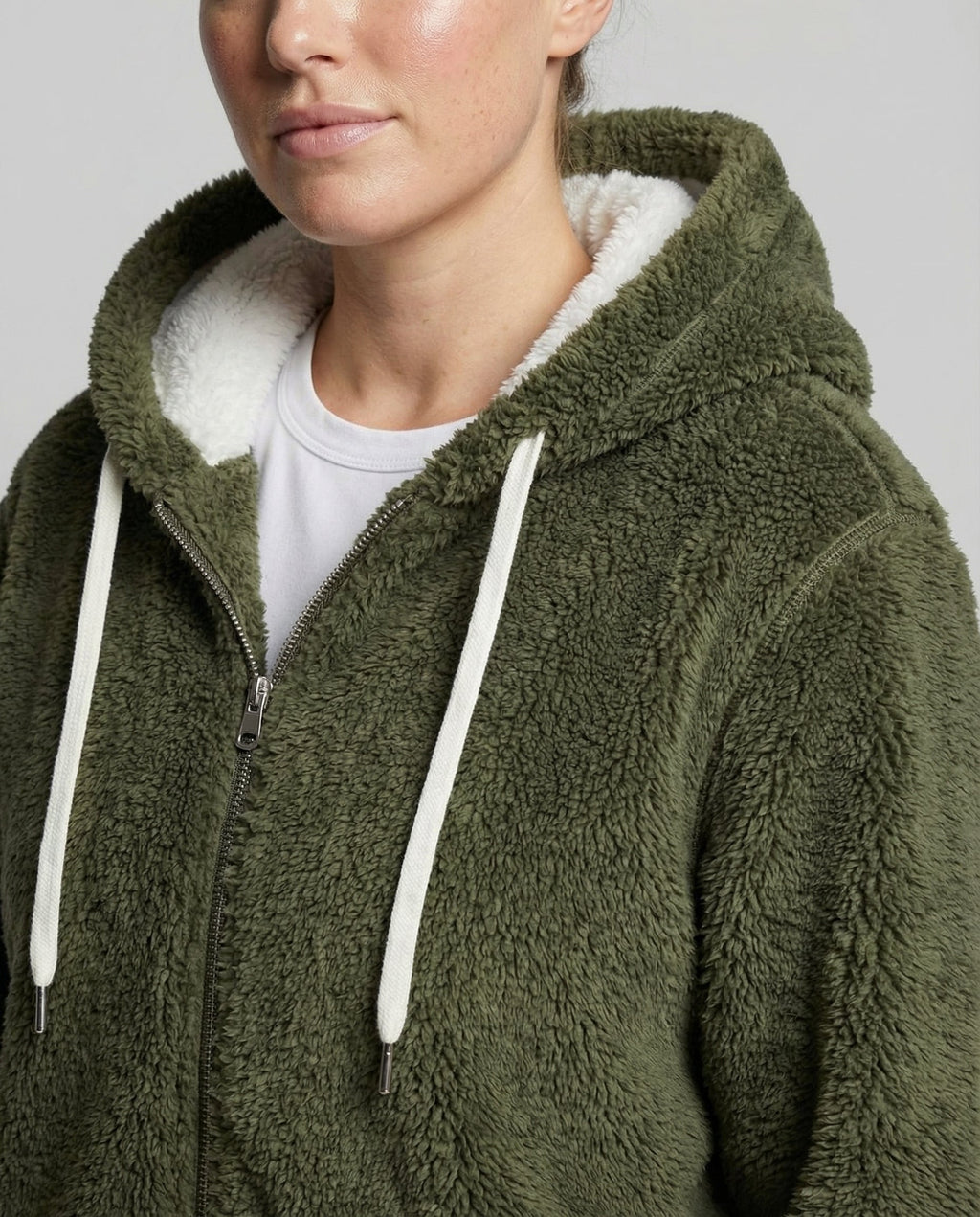 Women's Oversized Teddy Jacket
