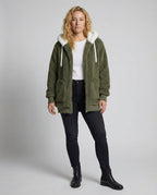 Women's Oversized Teddy Jacket