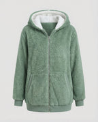 Women's Oversized Teddy Jacket