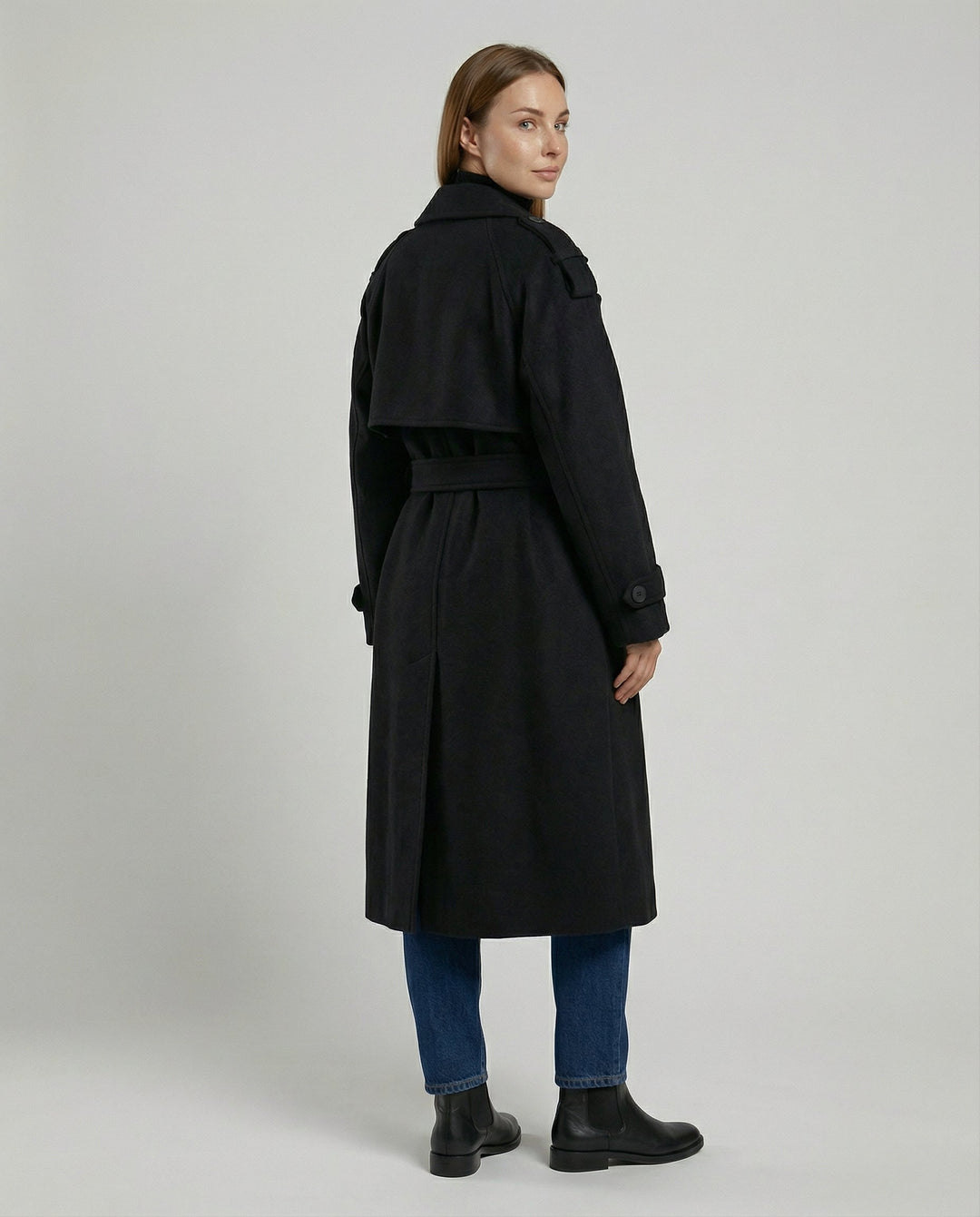 Oversized Wool Winter Jacket