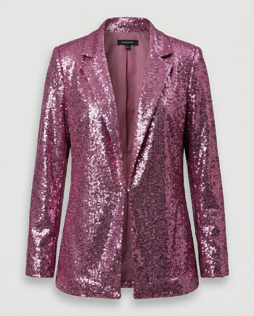 Glittering women's sequin blazer