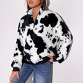 Women's Fleece Pullover with Half-High Collar