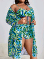 Women's Swimwear with Full-Length Cover-Up