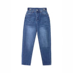 Women's Comfortable High-Waisted Wide-Leg Jeans