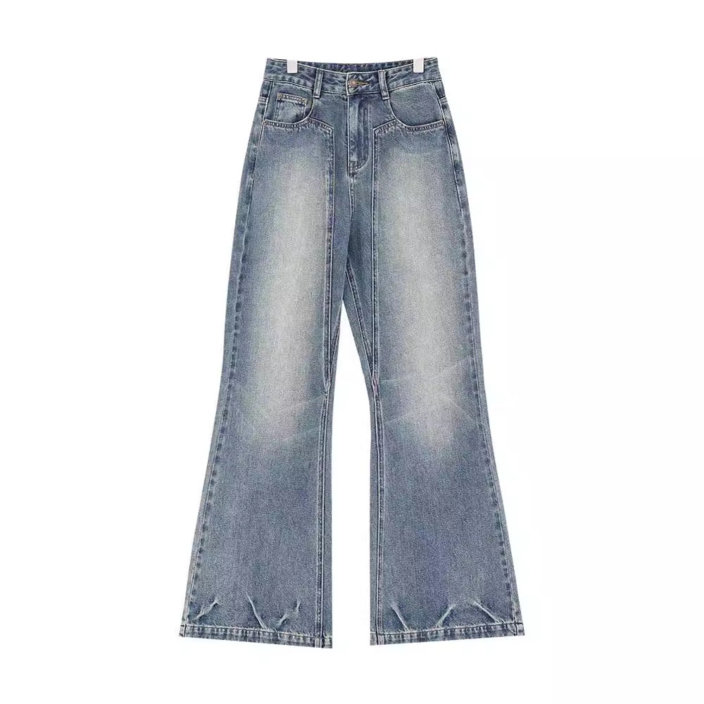 Women's High-Waist Flared Jeans