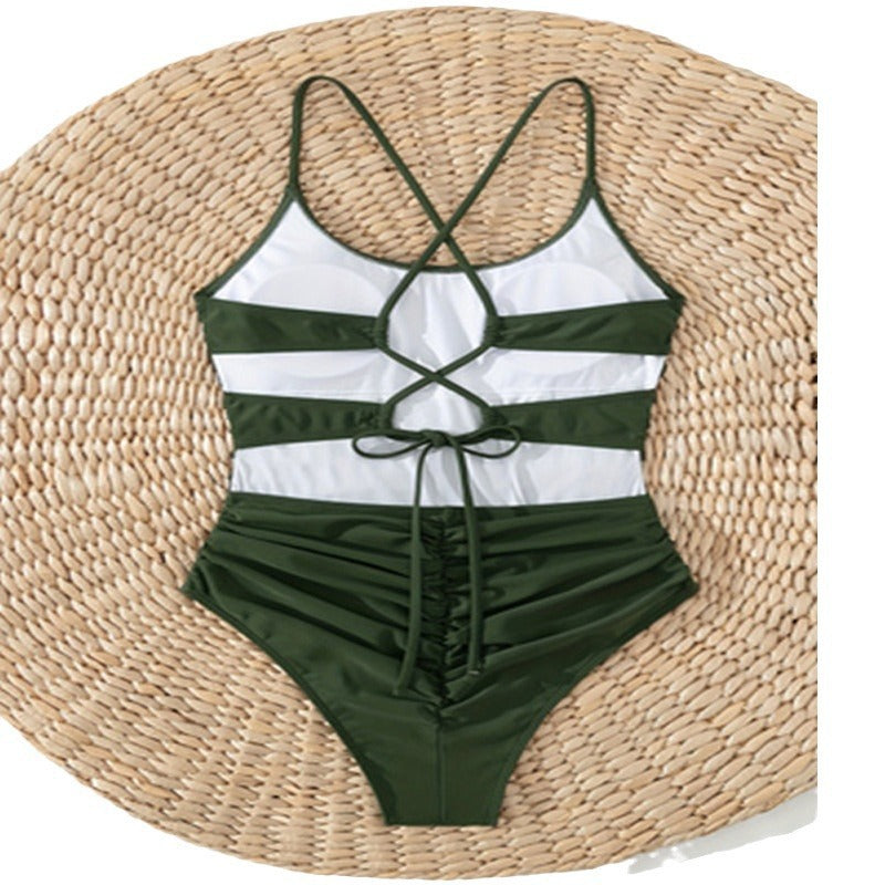 Women's Swimwear with Sophisticated Ruffle Design