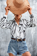 Women's Paisley Print Shirt