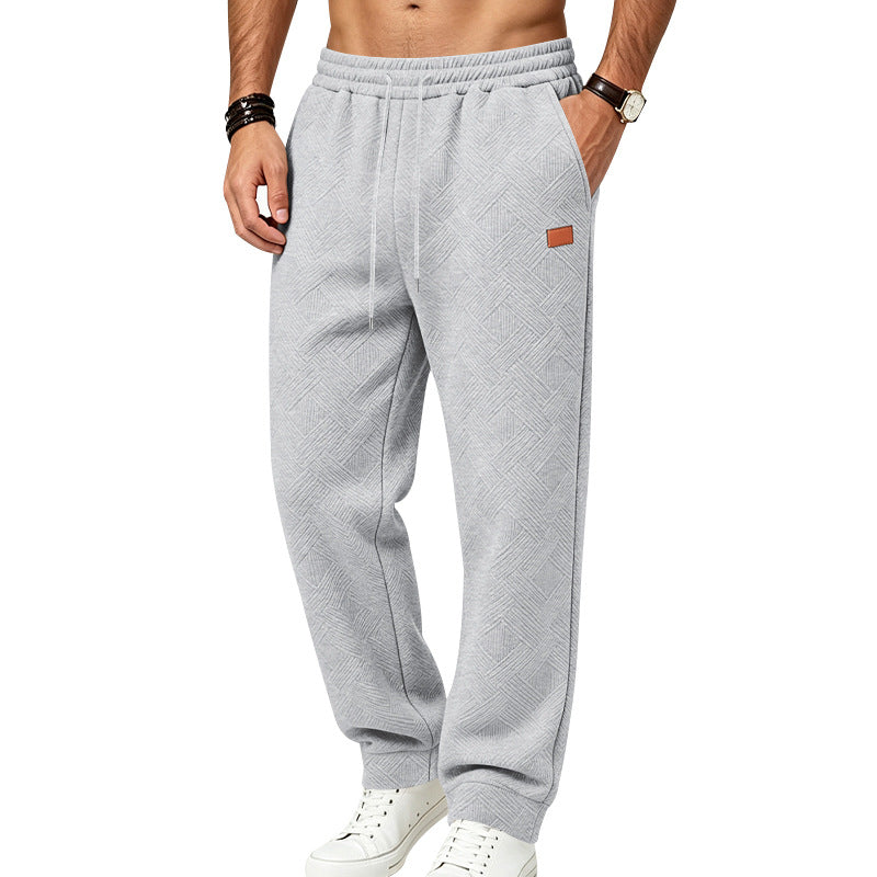 Men's Structured Joggers with Drawstring
