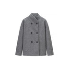 Elegant Double-Breasted Jacket