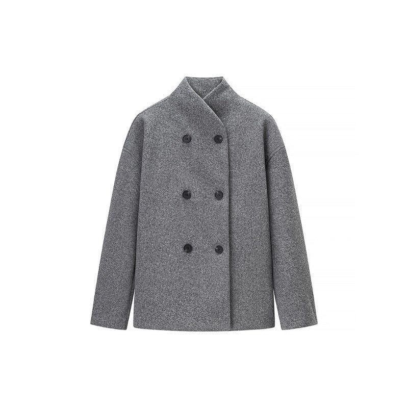 Elegant Double-Breasted Jacket