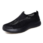 Women's Breathable Slip-On Sneakers with Elastic Design