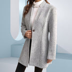 Elegant Blazer with Textured Design