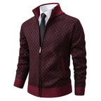 Women's Elegant Cardigan with Stand-Up Collar
