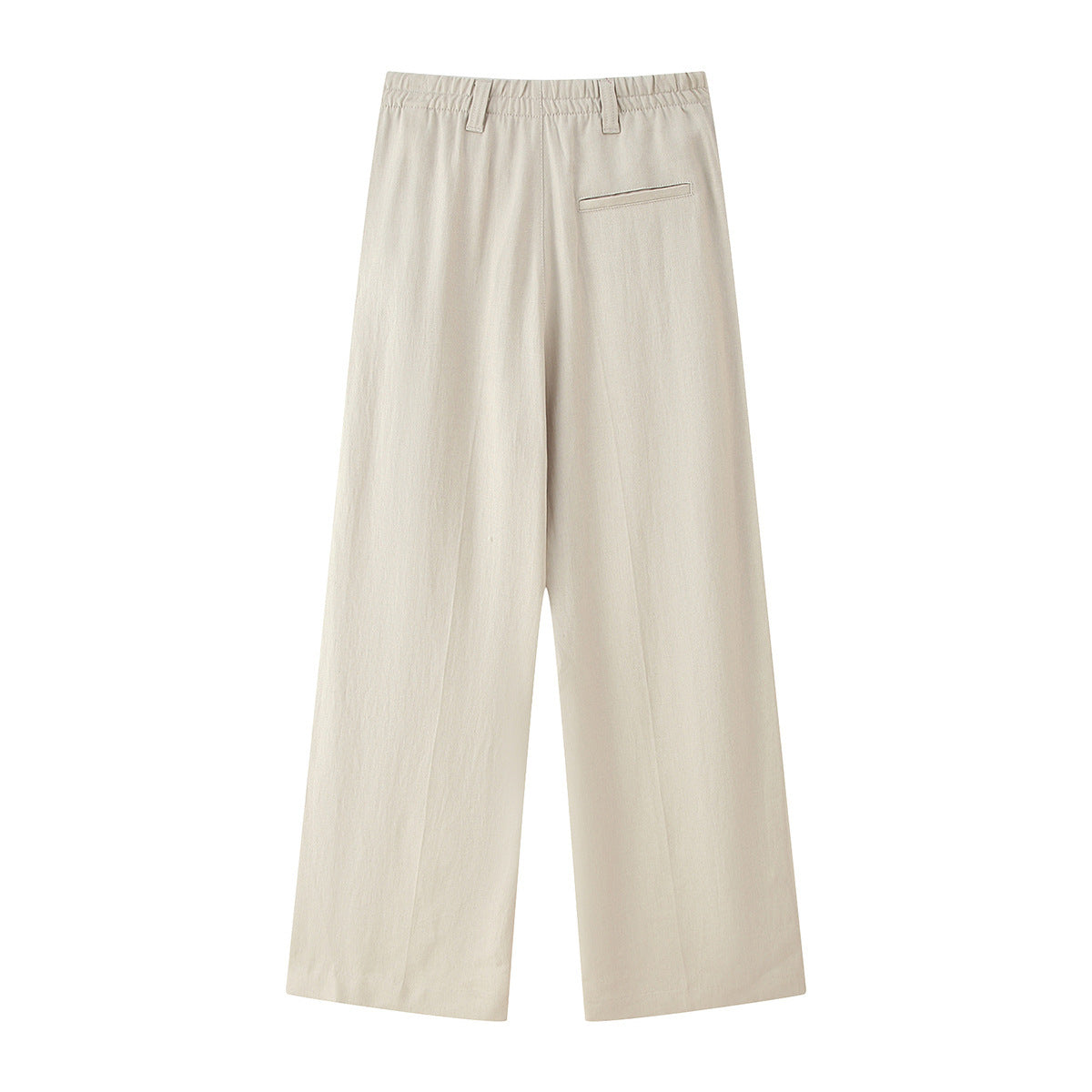 Women's Elegant Wide-Leg Pleated High-Waisted Trousers