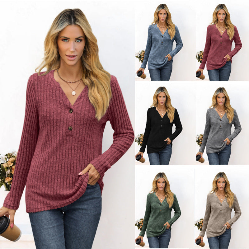 Women's Casual Long-Sleeve Shirt