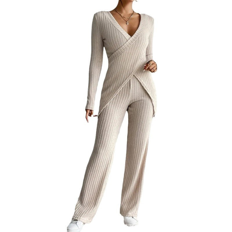 Women's Elegant Casual Knit Suit Set
