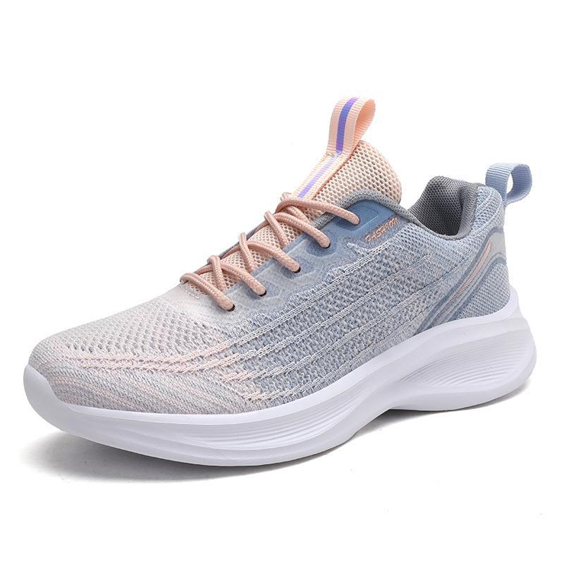 Women's Breathable Running Shoes with Cushioned Footbed and Flexible Sole