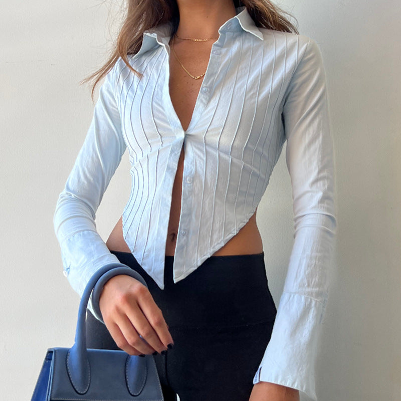 Women's Tailored Striped Shirt