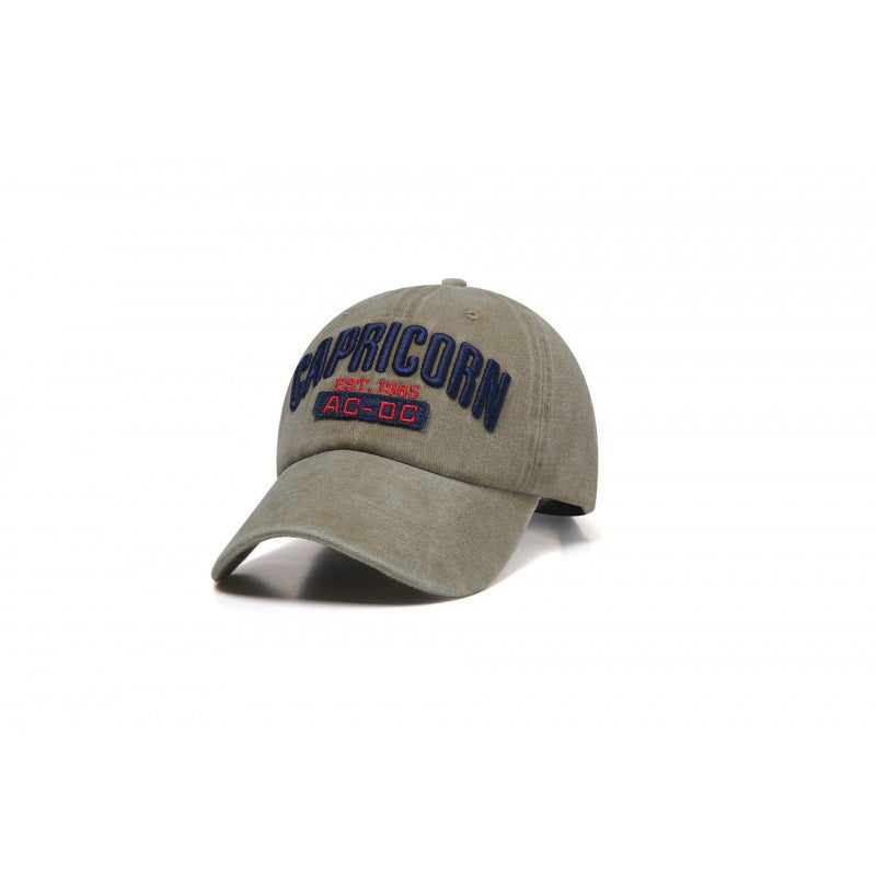 Men's Embroidered Cotton Baseball Cap