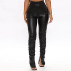 Women's High-Waisted Biker Pants
