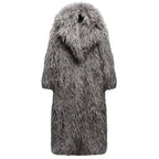 Women's Fluffy Oversized Faux Fur Coat