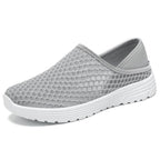 Women's Breathable Slip-On Sneakers with Flexible Sole