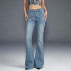 Women's High-Waisted Bootcut Jeans